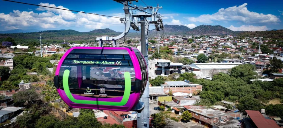 Teleférico de Michoacán rebasa los 500 mil pasajeros en su primer mes