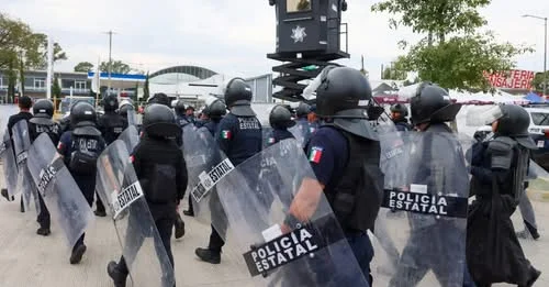 Blindan Puebla capital con 220 elementos en operativos de seguridad