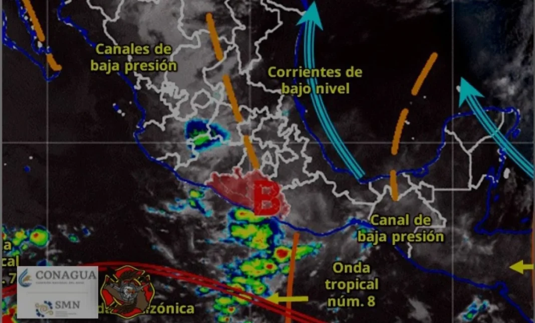 Calor intenso y probabilidad de lluvias marcarán la jornada en Guerrero