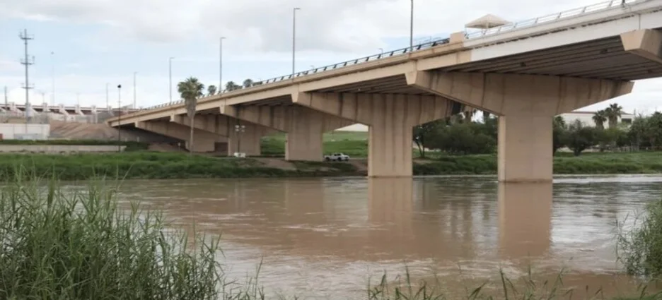 El nivel del Río Bravo aumenta tras lluvias recientes en Nuevo Laredo