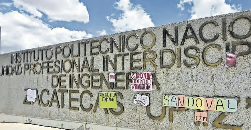 Paro estudiantil paraliza campus del IPN en Zacatecas