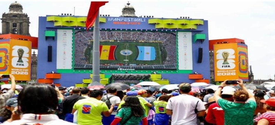 CDMX cierra el FIFA Fan Festival con 110 mil aficionados reunidos en el Zócalo para la final del Mundial