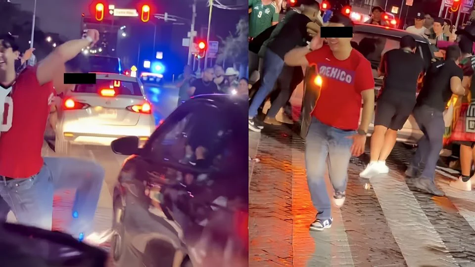 Investigan a influencer por presuntos daños a patrulla durante festejos en Monterrey