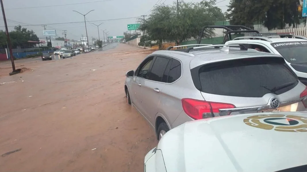 Lluvias desatan rescates en Nogales