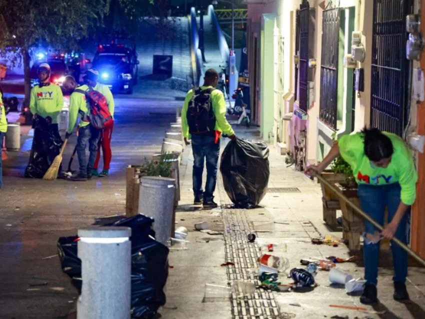 Monterrey recolecta 280 toneladas de basura por eventos del Mundial 2026