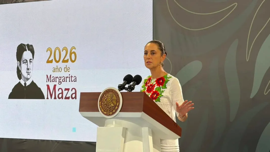 Sheinbaum anuncia plan integral para atender el sargazo en las playas de Quintana Roo