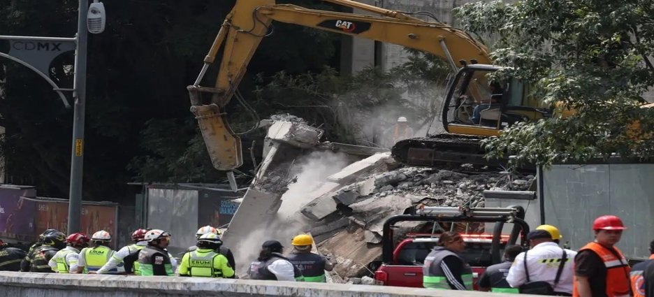 Colapso durante demolición