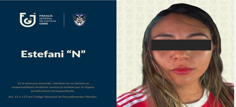 Detienen a presunta cómplice de feminicidio y robo contra conductora de aplicación en CDMX