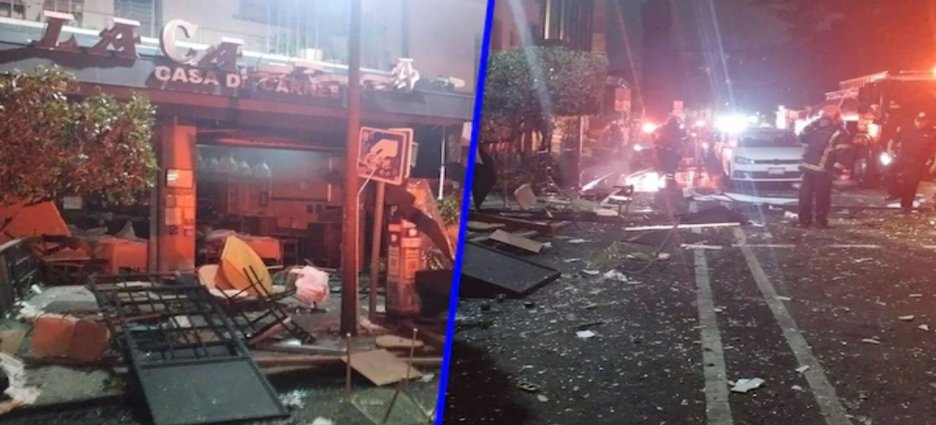 Explosión en restaurante de la colonia Roma moviliza a cuerpos de emergencia en CDMX