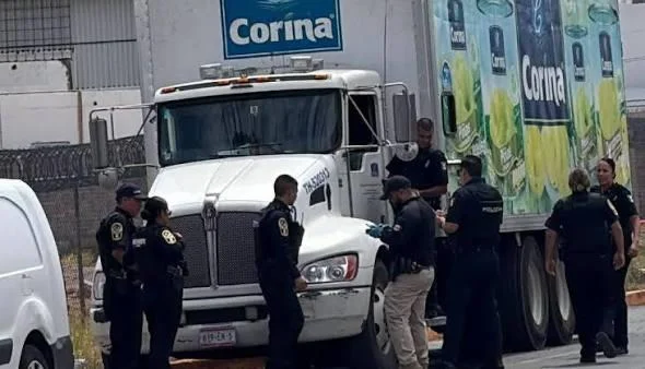 Hallan un muerto dentro de camión en el Complejo Industrial Chihuahua