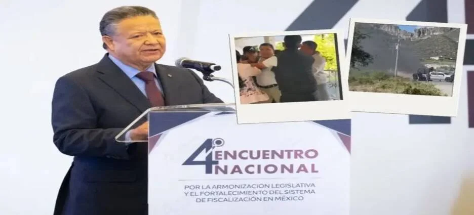 Menchaca descarta ingobernabilidad tras retención de alcalde y quema de patrullas en Hidalgo
