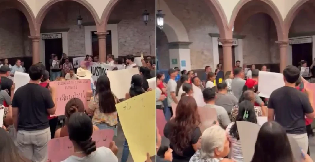 Protestan en Cerritos tras muerte de joven y exigen destitución de regidor