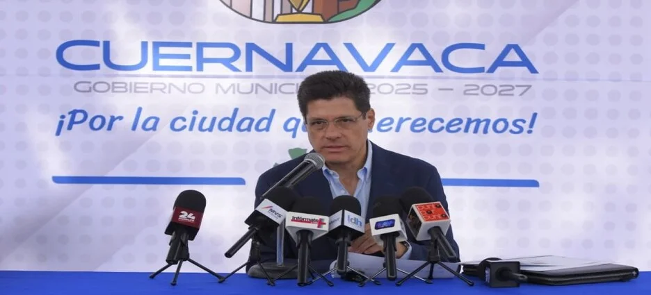 Tesorero capitalino presume finanzas sanas e inversión en obra pública para Cuernavaca