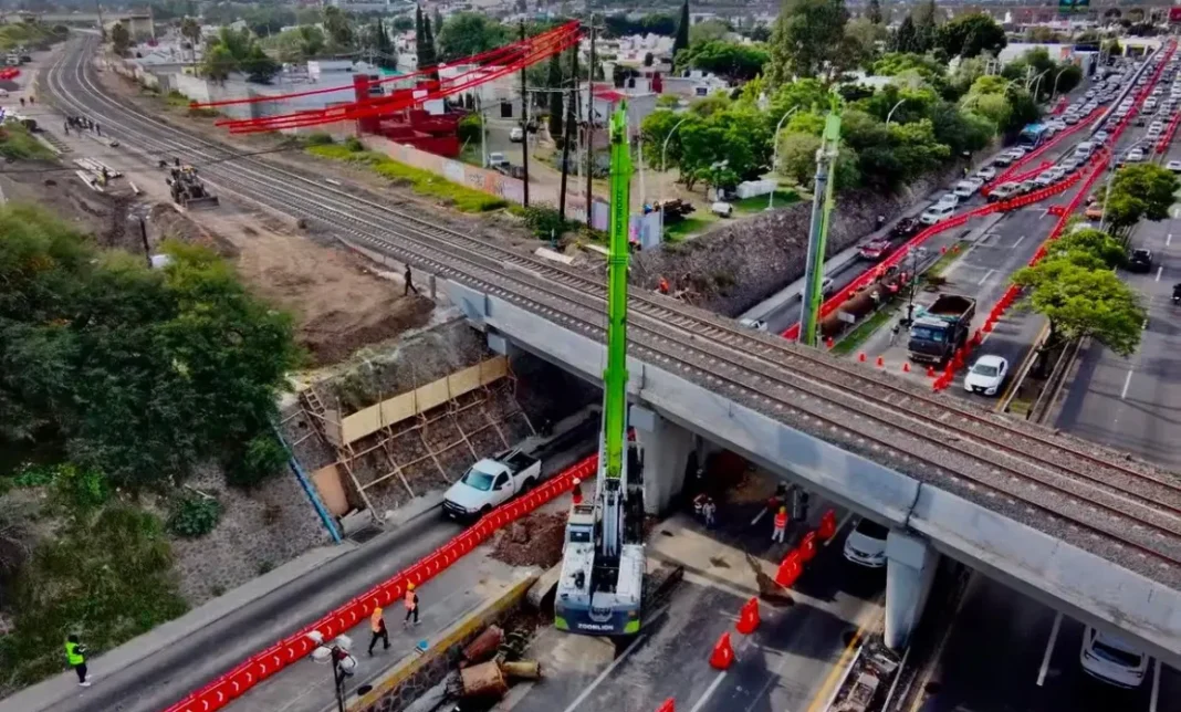 Tren México-Querétaro provocará nuevos cierres nocturnos en Bernardo Quintana