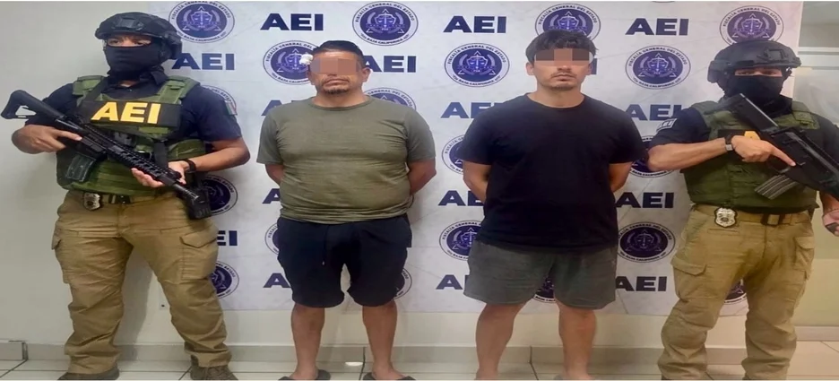 Detienen a dos presuntos