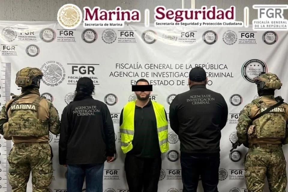 Detienen en Zapopan a presunto operador del tráfico de fentanilo hacia Estados Unidos