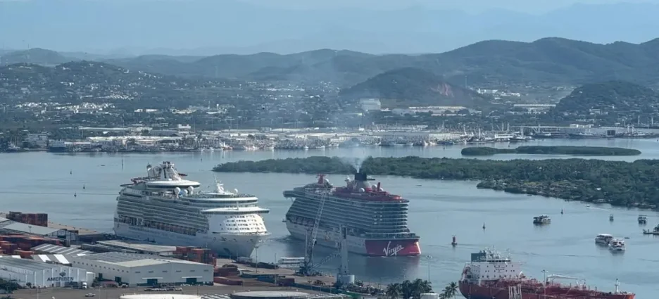 Mazatlán recibe casi 6 mil cruceristas con el arribo de dos embarcaciones internacionales