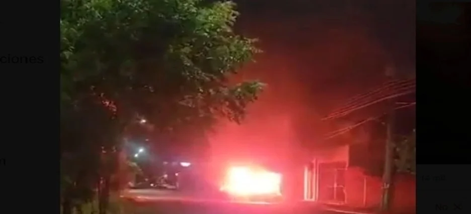 Noche de violencia en Culiacán