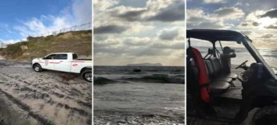 Rescatan a menor en Playas de Tijuana