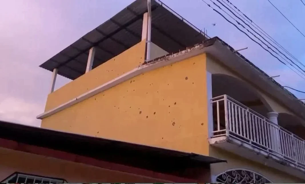 Atacan viviendas con drones explosivos en la comunidad El Terrero