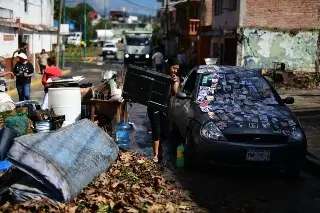 Damnificados por lluvias en Xalapa podrían ser reubicados Nahle