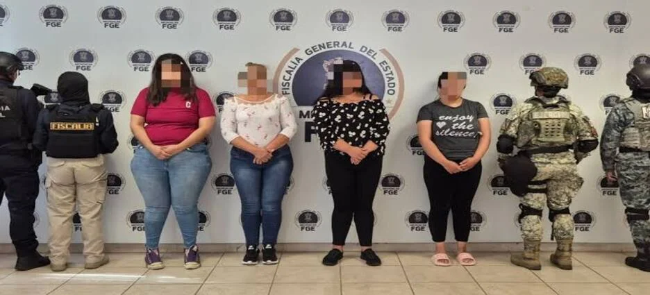 Detienen a cuatro mujeres por presunto secuestro exprés y extorsión en Morelia