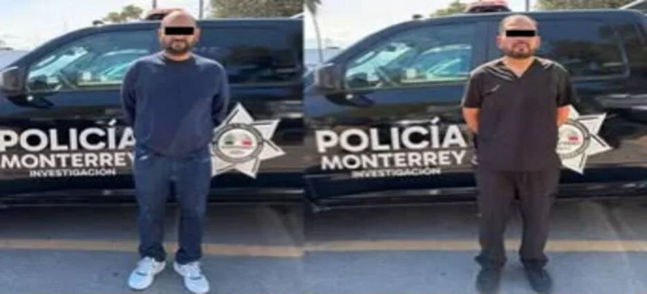 Detienen a dos venezolanos en Monterrey con 35 tarjetas bancarias y presunta droga