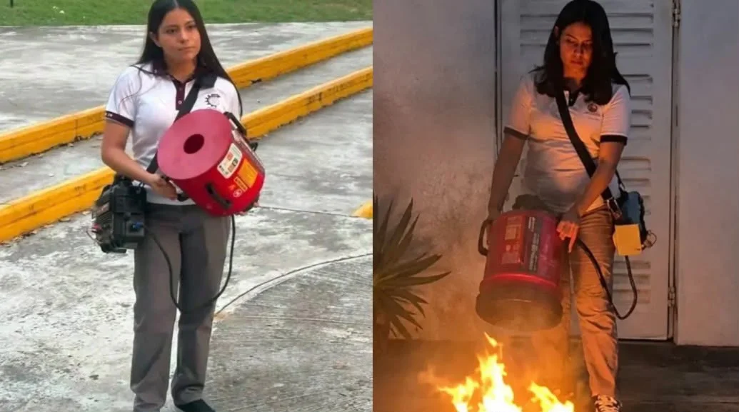 Estudiante de 16 años crea sistema que apaga pequeñas llamas con ondas acústicas en Tamaulipas